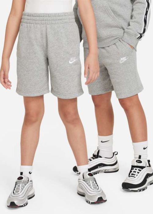 Nike - Kids Sportswear Club Fleece Fit Short (Grey)
