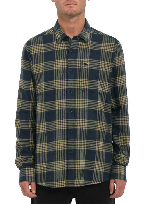 Volcom - Caden Plaid Long Sleeve Shirt
