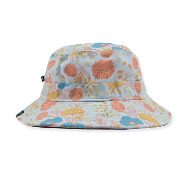 Hello Stranger - Bucket Hat (Retro Floral) - Westside Surf + Street