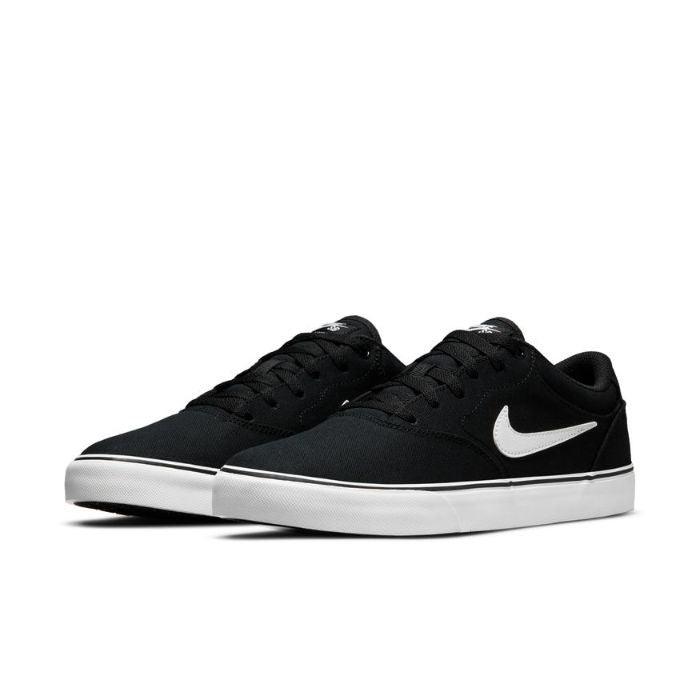 Nike SB - Chron 2 Canvas Shoe (Black White) - Westside Surf + Street