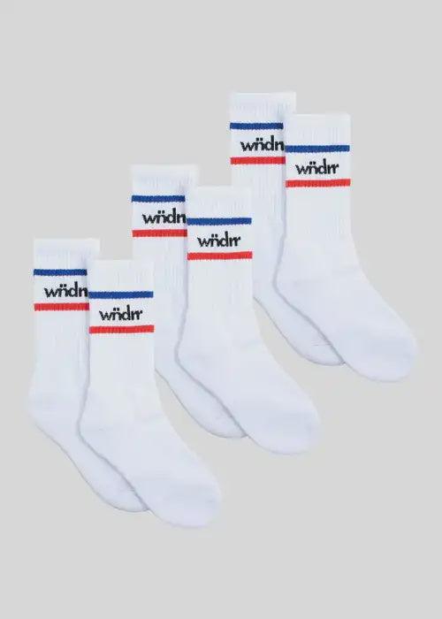 WNDRR - Challenger Socks 3PK - Westside Surf + Street