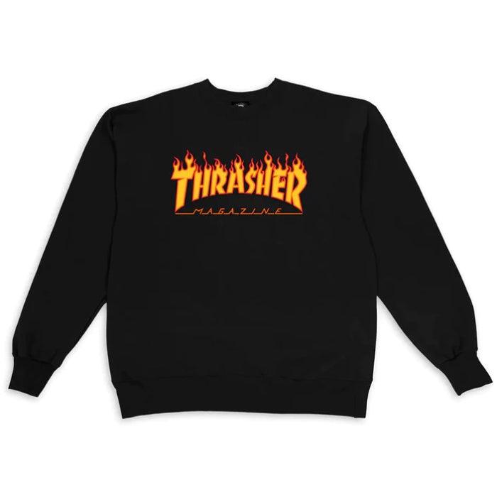 Thrasher - Flame Logo Crew Neck - Westside Surf + Street