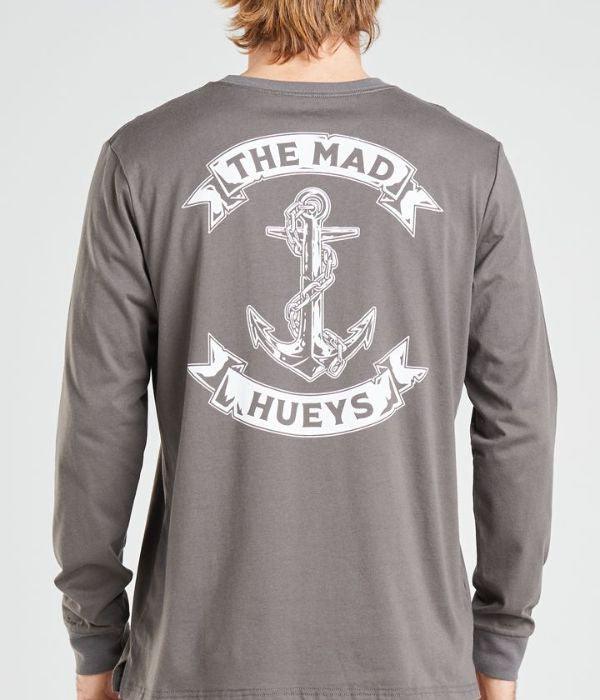 The Mad Hueys - Anchor Long Sleeve Tee - Westside Surf + Street