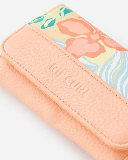 Rip Curl - Mixed Floral Mid Wallet (Light Orange)