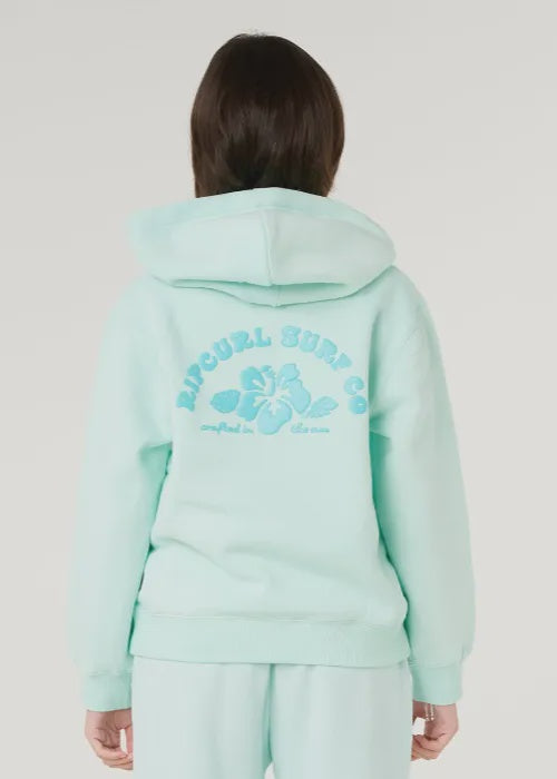 Rip Curl - Hibiscus Heat Logo Hood (Girls)