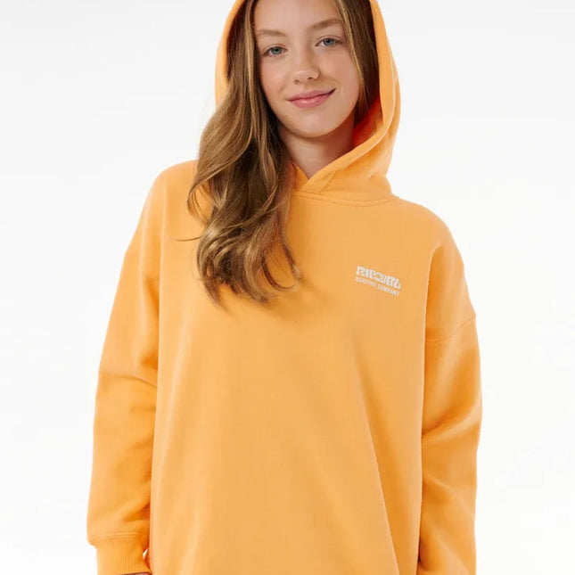 Rip Curl - Surf Puff Heritage Hood Girls (Orange)