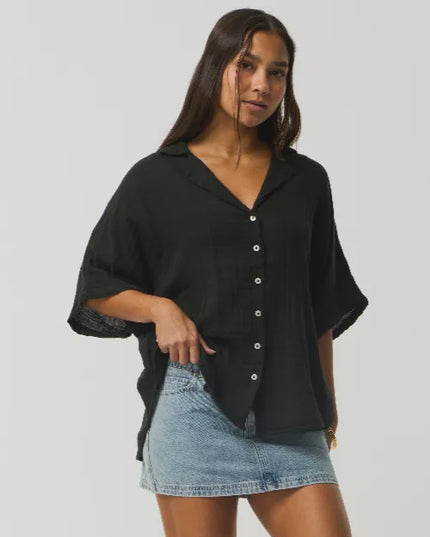 Rip Curl - Premium Short Sleeve Shirt (Black)