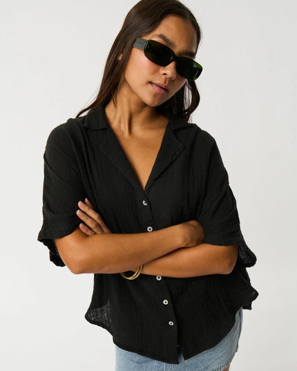 Rip Curl - Premium Short Sleeve Shirt (Black)