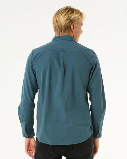 Rip Curl - Classic Surf Washed Long Sleeve Shirt (Pine Night)