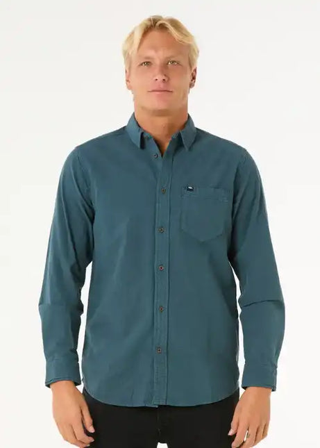 Rip Curl - Classic Surf Washed Long Sleeve Shirt (Pine Night)