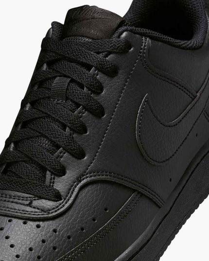 Nike - Court Vision Low Next Nature (Black/Black-Black)