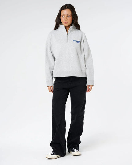 Rip Curl - Surf Puff 1/4 Zip (Grey Marle/Navy)