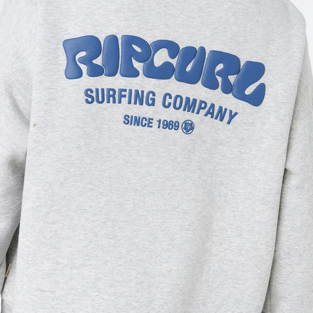 Rip Curl - Surf Puff 1/4 Zip (Grey Marle/Navy)