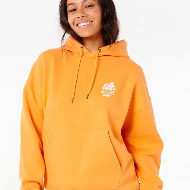 Rip Curl - Hibiscus Heritage Hood (Light Orange)
