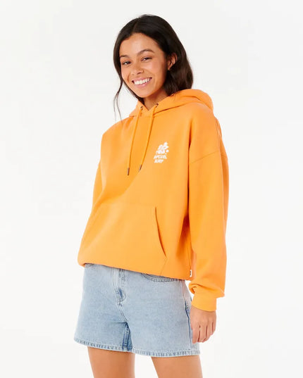 Rip Curl - Hibiscus Heritage Hood (Light Orange)