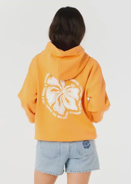 Rip Curl - Hibiscus Heritage Hood (Light Orange)