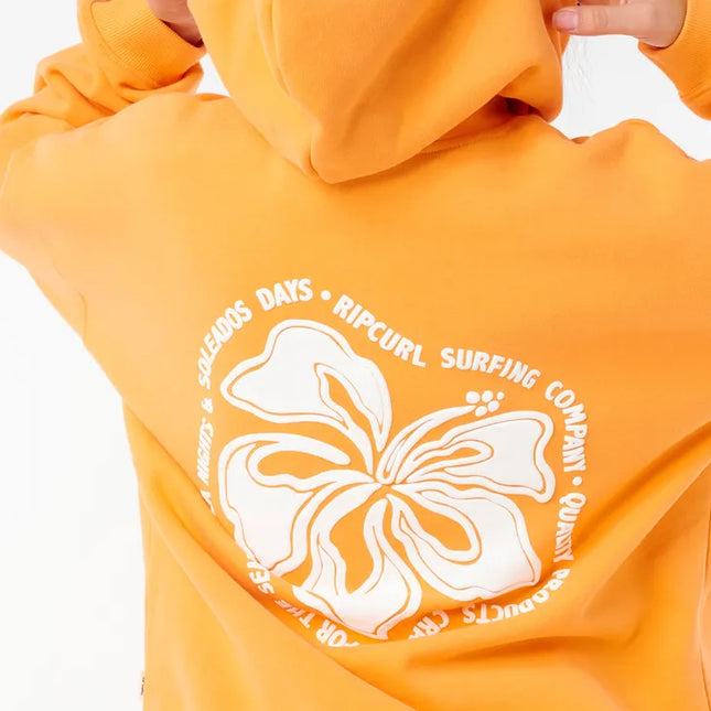 Rip Curl - Hibiscus Heritage Hood (Light Orange)