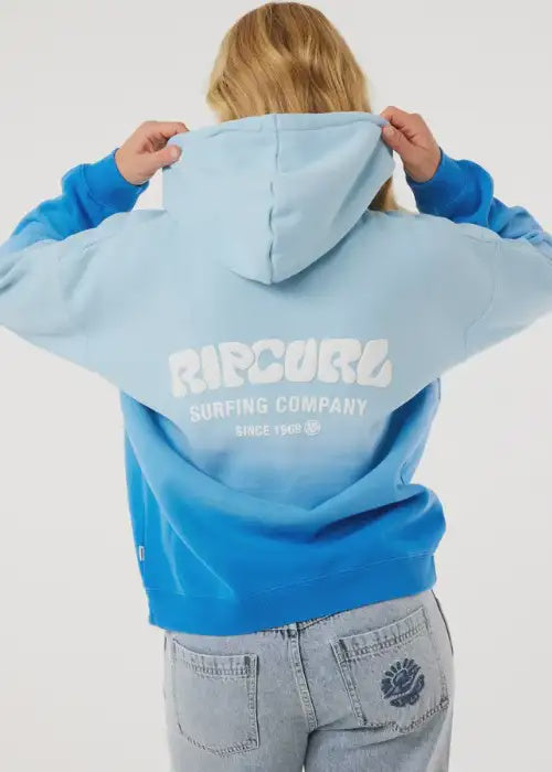 Rip Curl - Surf Puff Ombre Heritage Hood (Sky Blue)