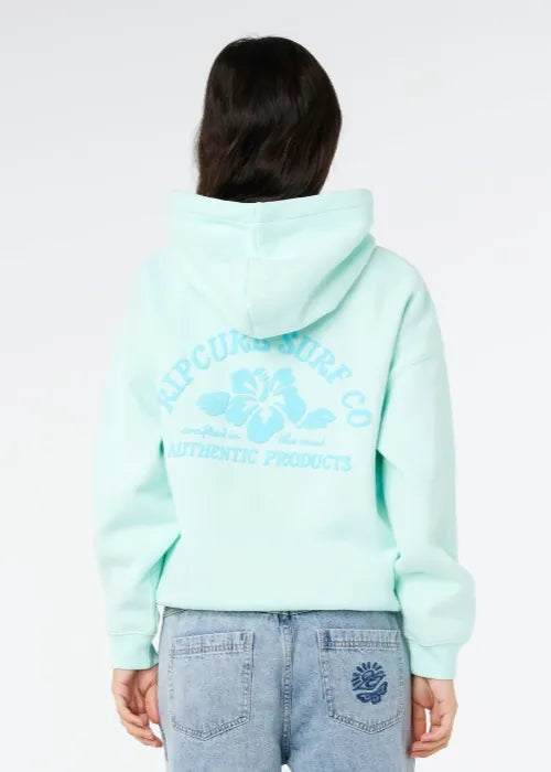 Rip Curl - Surf Puff Relaxed Hood P/P (Light Blue)