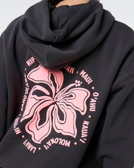 Rip Curl - Surf Puff Relaxed Hood P/P (Washed Black)