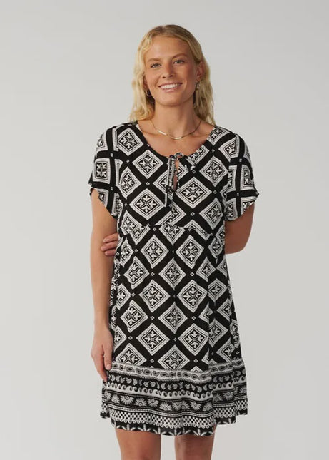 Rip Curl - Bossa Nova Shift Short Sleeve Dress