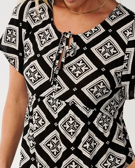 Rip Curl - Bossa Nova Shift Short Sleeve Dress