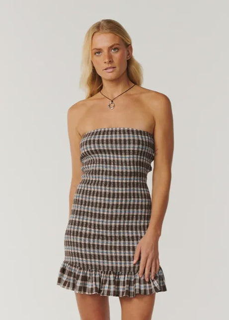 Rip Curl - Paraiso Shirred Check Dress
