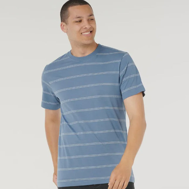 Rip Curl - Plain Stripe Tee (Bluefin)
