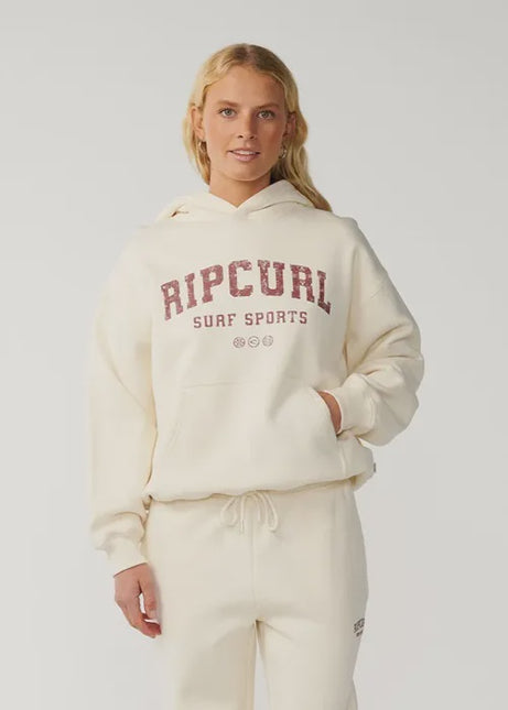 Rip Curl - Varsity Sports Oversized Hood (Bone)