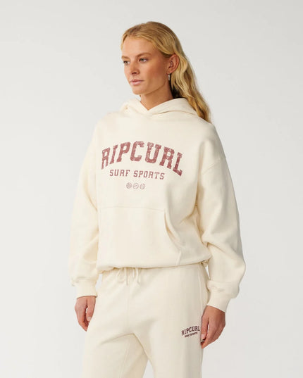 Rip Curl - Varsity Sports Oversized Hood (Bone)