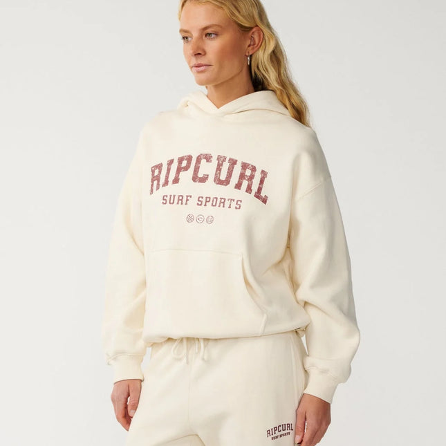 Rip Curl - Varsity Sports Oversized Hood (Bone)