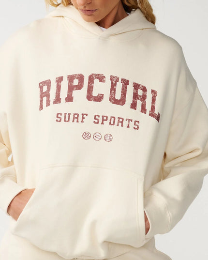 Rip Curl - Varsity Sports Oversized Hood (Bone)