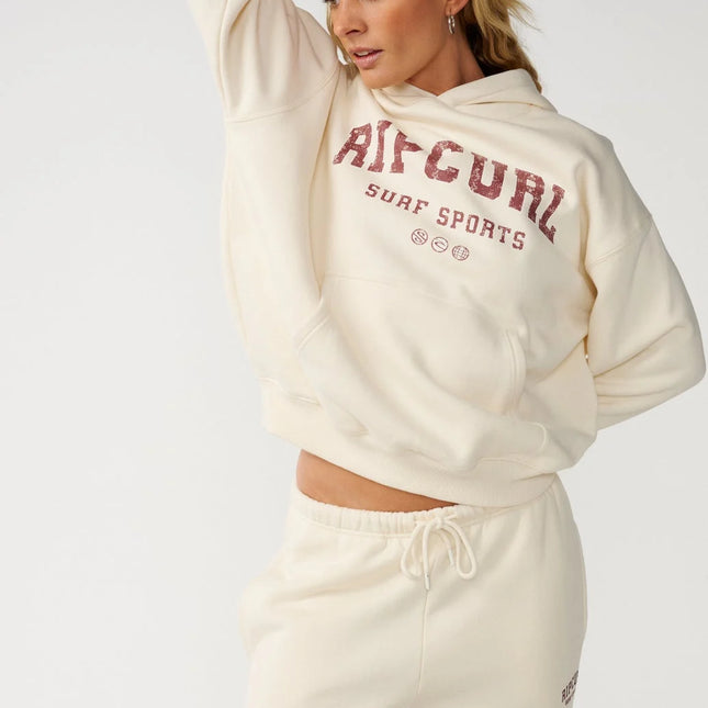 Rip Curl - Varsity Sports Oversized Hood (Bone)