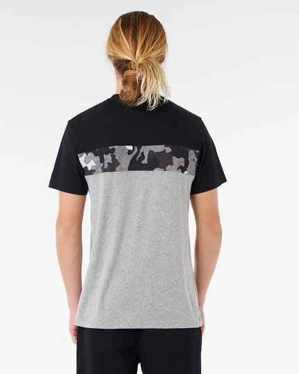 Rip Curl - Undertow Panel Tee (Black/Camo)