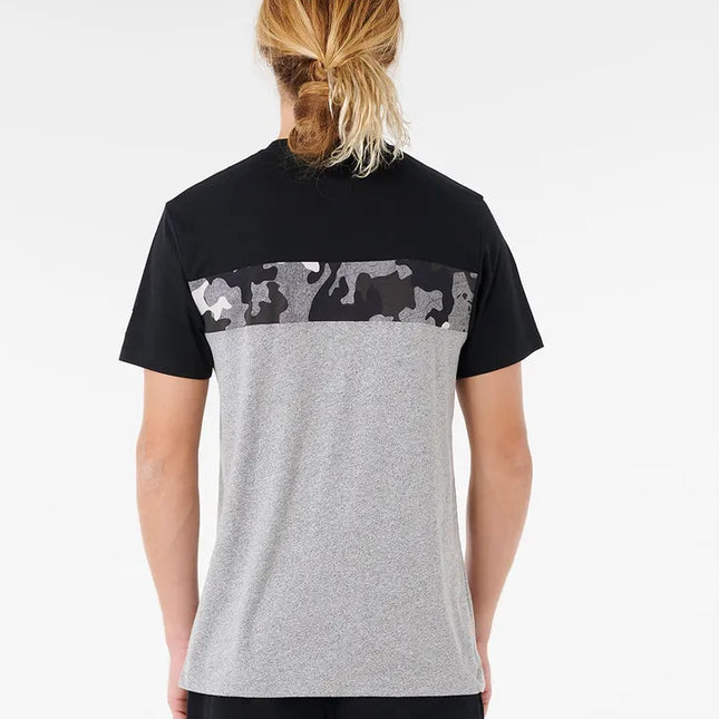Rip Curl - Undertow Panel Tee (Black/Camo)