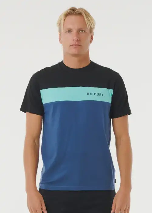 Rip Curl - Undertow Panel Tee (Washed Navy)