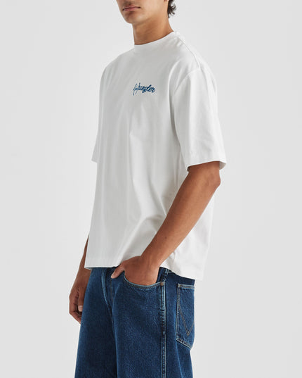 Wrangler - Lucky you Boxcar Tee (White)