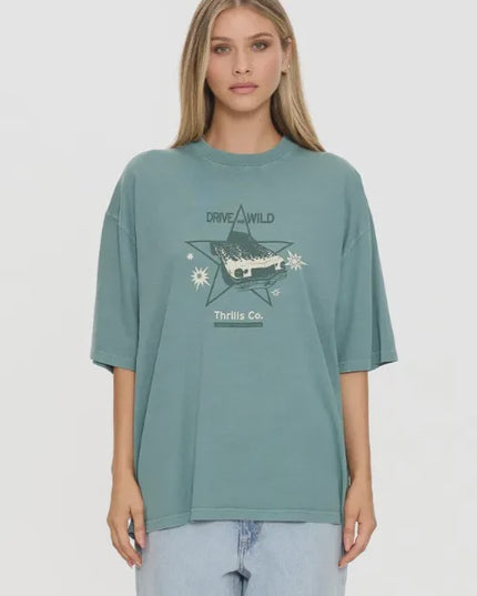 Thrills - Drive Me Wild Oversized Tee