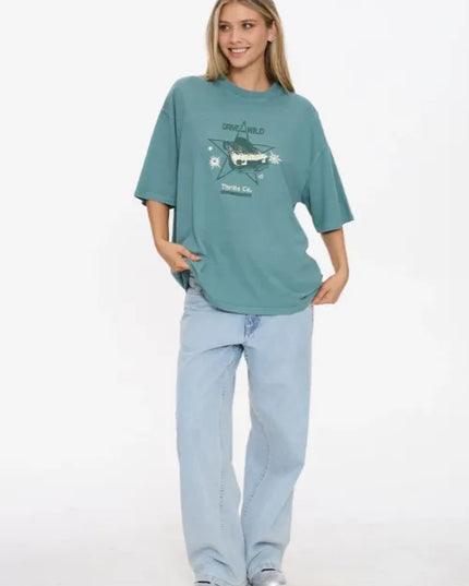Thrills - Drive Me Wild Oversized Tee