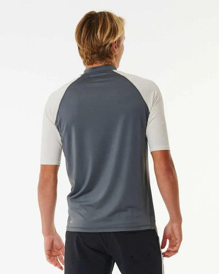 Rip Curl -Shock UV Short Sleeve Rash Vest - Westside Surf + Street