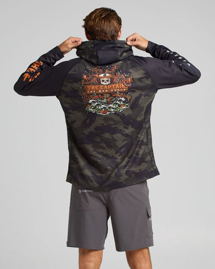 The Mad Hueys - The Kraken Captain Hooded Masked Fishing Jersey