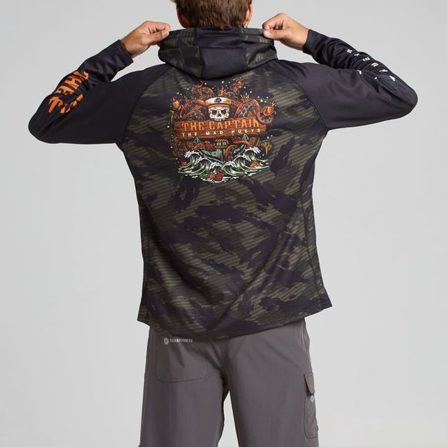 The Mad Hueys - The Kraken Captain Hooded Masked Fishing Jersey