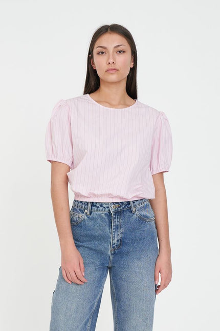 Huffer - Sprint Stripe Airy Top
