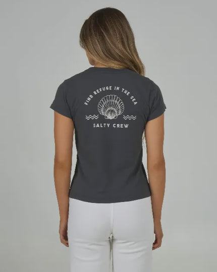 Salty Crew - Sunrise Shell Modern Tee (Charcoal)