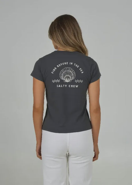 Salty Crew - Sunrise Shell Modern Tee (Charcoal)