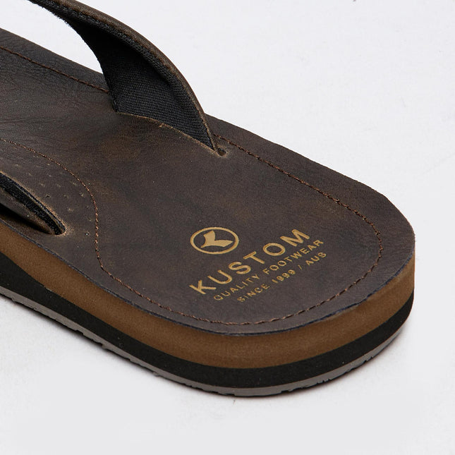 Kustom - Vego 2 Jandal (Chocolate)