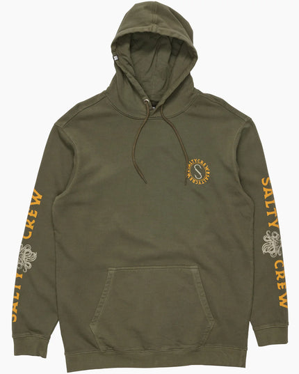 Salty Crew - Tentacles Midweight Fleece (Dusty Olive)
