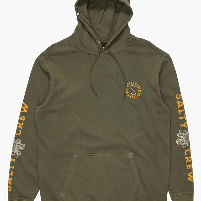 Salty Crew - Tentacles Midweight Fleece (Dusty Olive)