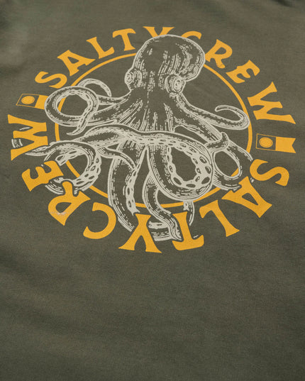 Salty Crew - Tentacles Midweight Fleece (Dusty Olive)