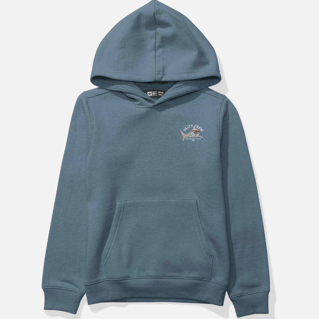 Salty Crew - Lurking Boys Fleece Hood (Slate)